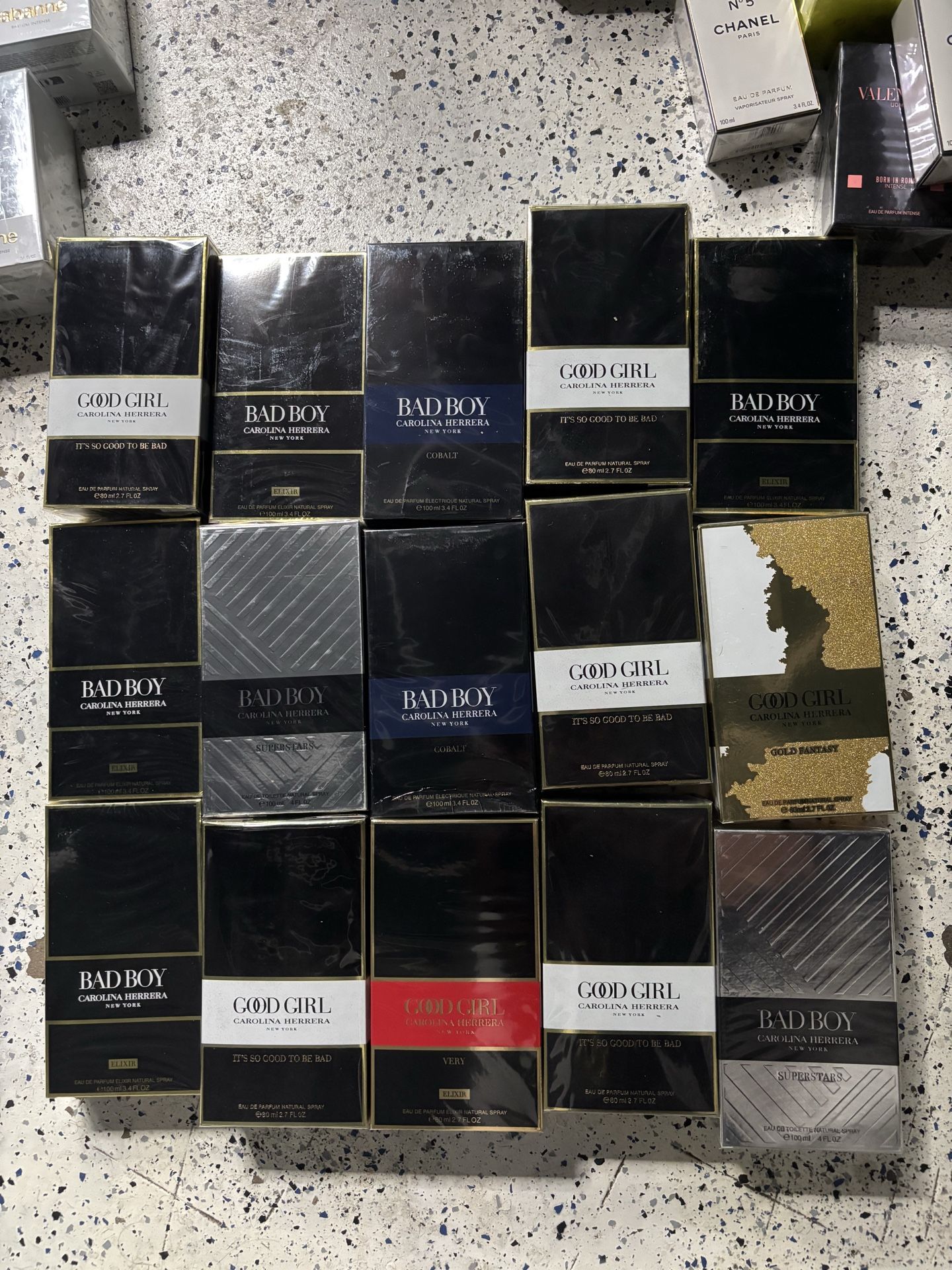 Cologne and perfume