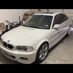 White BMW