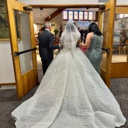 imported Turkey wedding dress