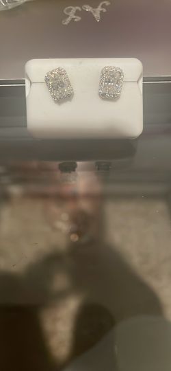 Moissanite earrings