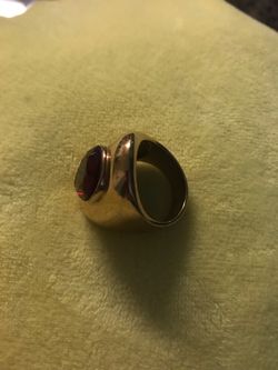 Man or woman ring with stone