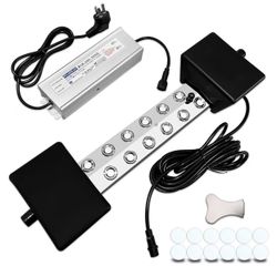 Ultrasonic Fogger 12 Head Ultrasonic Mist Maker,9000ml/H 400W Mist Maker Fogger,12 Head Ultrasonic Fogger Mist Maker,12 Head Ultrasonic Mist Maker fog