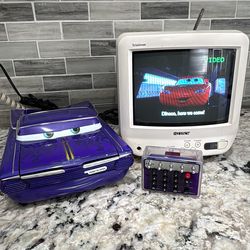 Sony 9inch trinitron and Disney cars dvd player