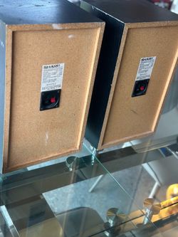Pair of SHARP Speakers -40 for Both