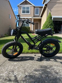 HappyRun G50 Electric Bike Fat Tire E-Bike No Battery