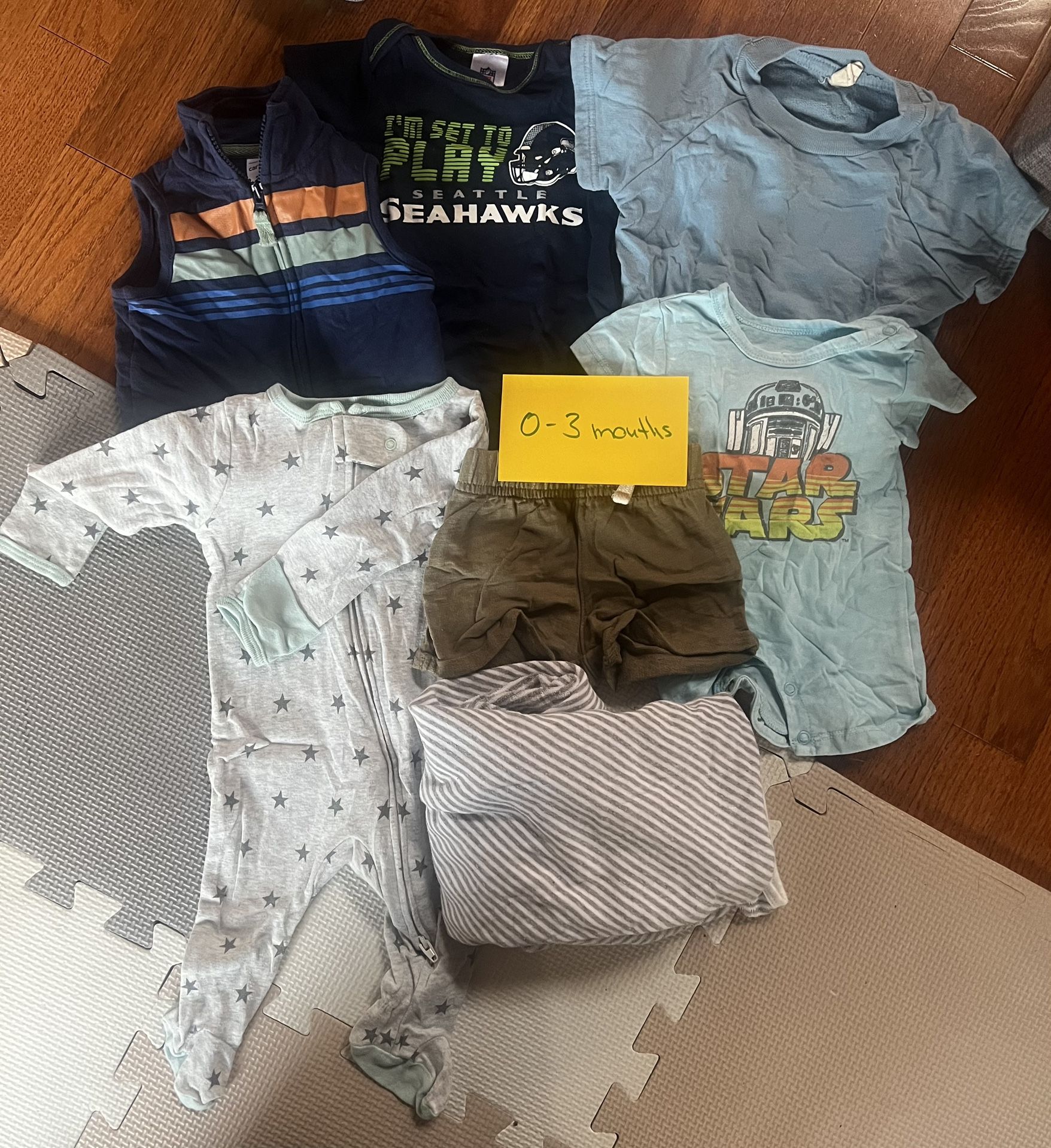 0-3 Months Baby Boy Clothes