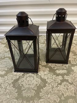 Halloween Farmhouse Lanterns