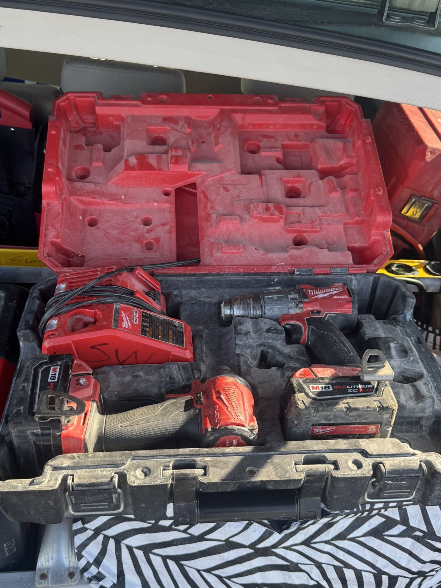Milwaukee Drill/impact Set