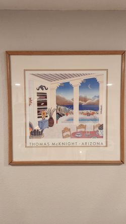 Thomas McKnight "Arizona" 24¾ x 25½