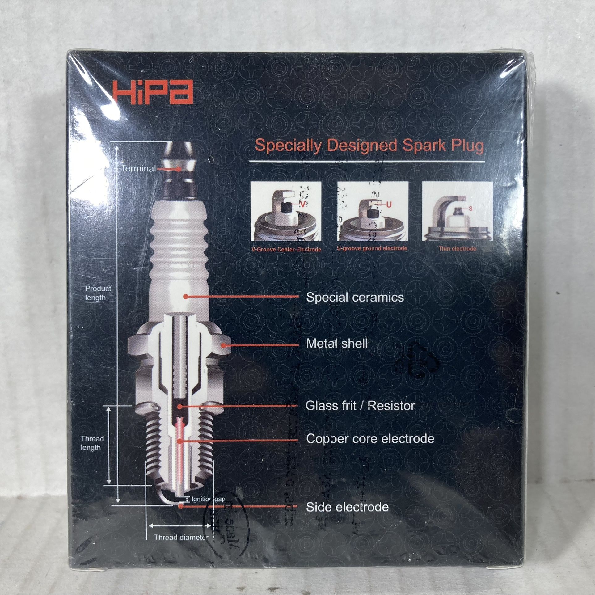 NEW Hipa Spark Plugs 4 Pcs GA2725A CR5HSBU NWT