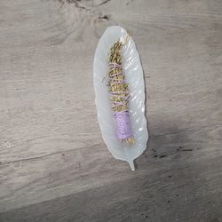 Feather Smudge Holder