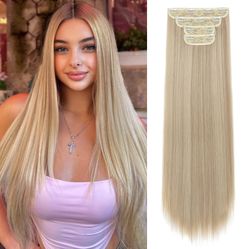 Long Blonde Remy Human Hair Extensions