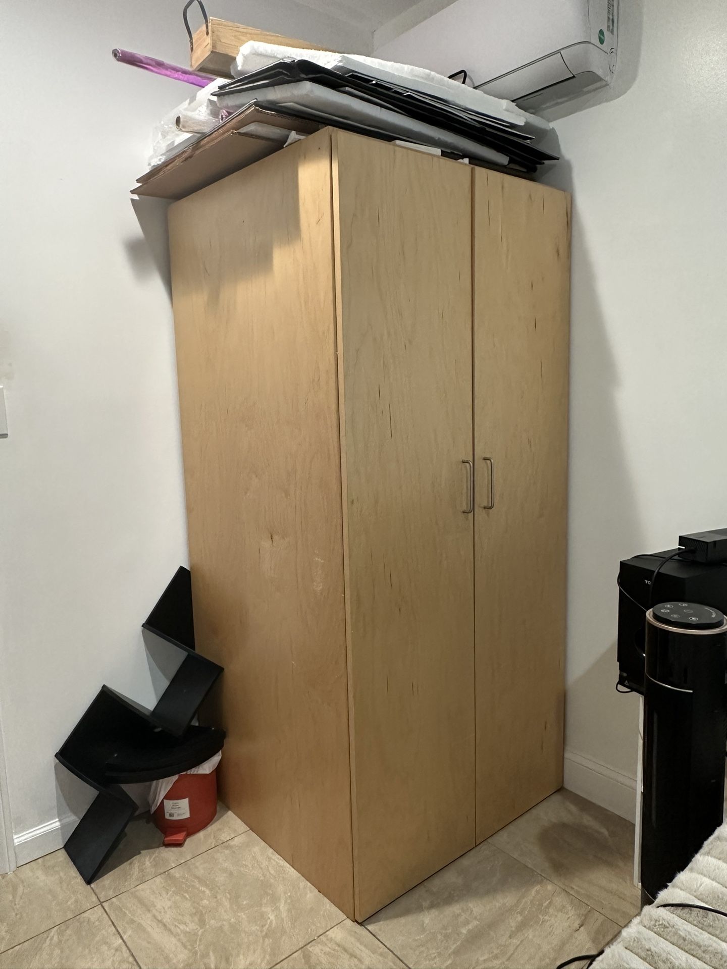 Big wooden closet 