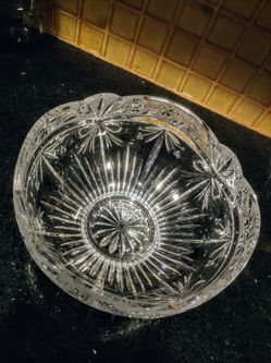 Vintage Crystal Bowl