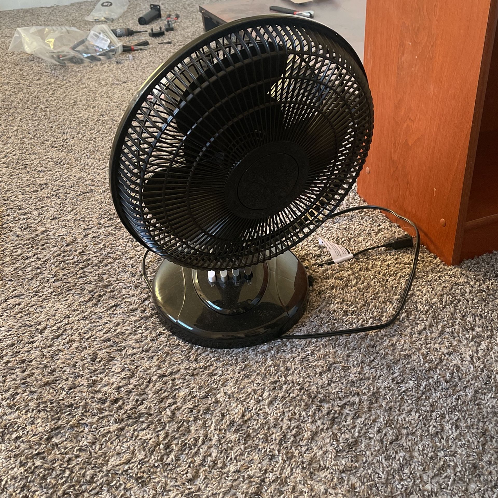 Desk Fan High Power (Multiple Settings)