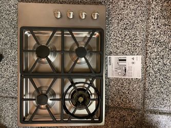 Miele Gas cooktop with wok burner