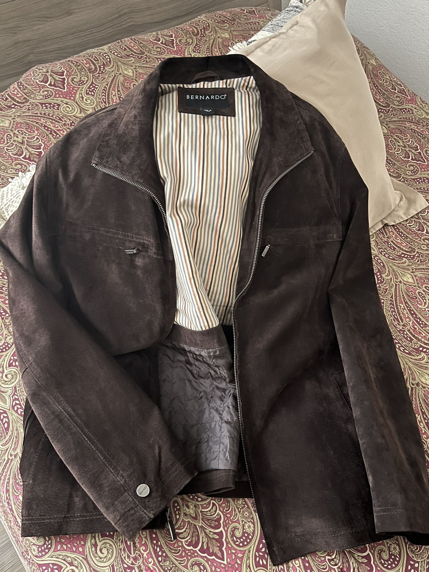 Bernardo Suede Men’s L Jacket