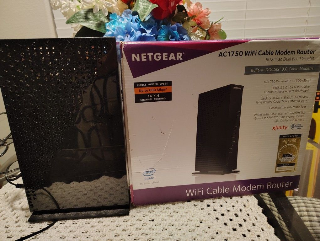 Netgear AC 1750 Wi-Fi Cable Modem Router