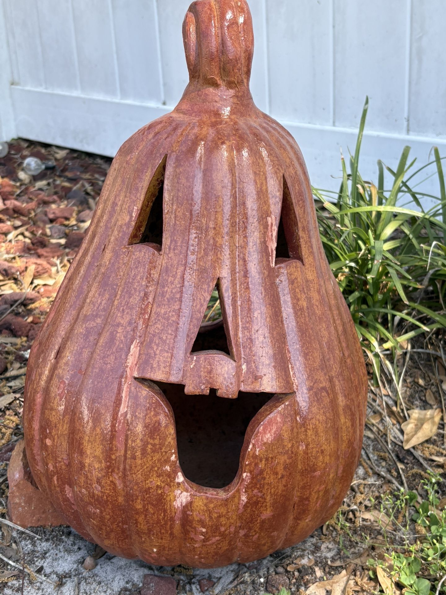 Ceramic Jack-O-Lantern