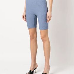 Alexander Wang Bike Shorts Vintage Blue