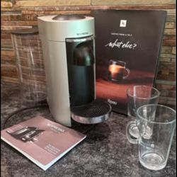 Nespressdo Vertuo Plus Coffee and Espresso Maker Machine with 60oz Reservoir