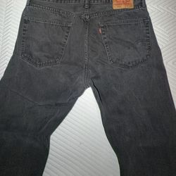 VINTAGE MENS LEVI'S 505 STRAIGHT FIT 36x29