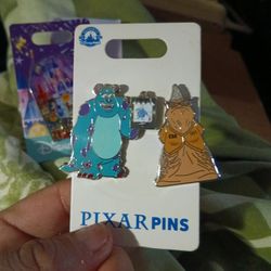 Monsters Inc Pins