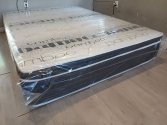 $199 Queen pillow top mattress only brand new free delivery same day for delivery same day