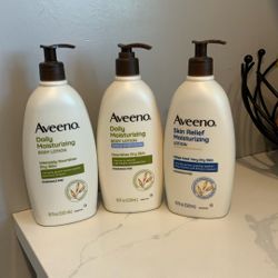 Aveeno Lotion, $8 Each