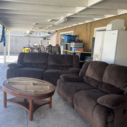 Couches And Coffee table 