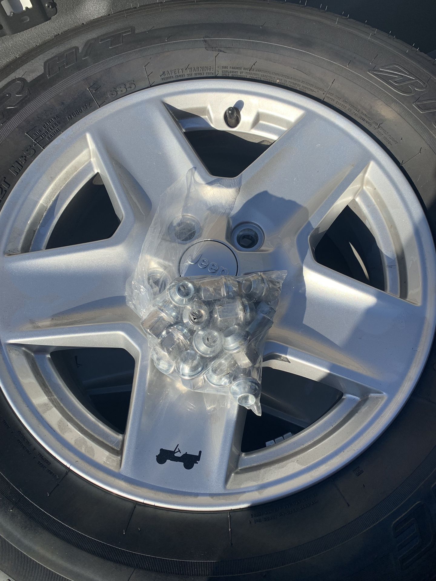 2020 17” Jeep Gladiator Wheels