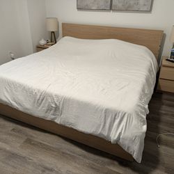 King size Mattress And Bed Frame 