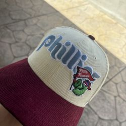 Phillies Corduroy Hat 7 1/8 - Check Description 