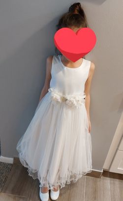 1st Communion Or Flower Girl Dress Size 6X