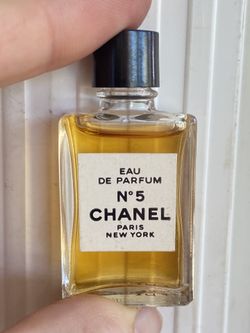 Vintage CHANEL Eau De Parfum N°5 Paris New York 4 ml