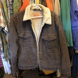 Vintage LEVIS SHERPA BROWN CORDUROY JACKET