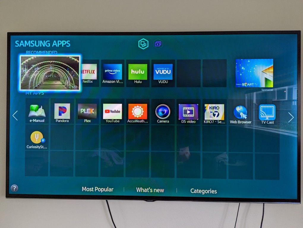 Samsung UN60H7150 60-Inch 1080p 240Hz 3D Smart LED TV (2014 Model)