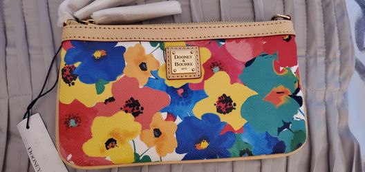 Dooney & Bourke Watercolor Large Slim Wristlet