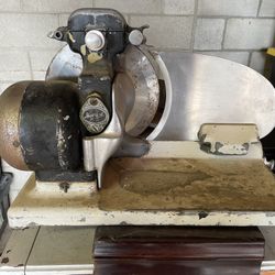Antique 1930s Meat Slicer