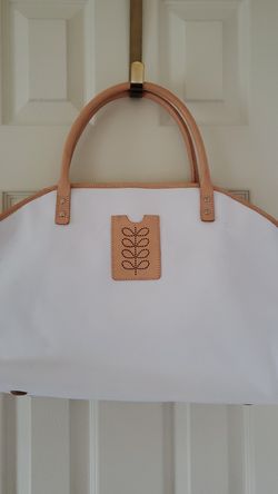 Orla kiely canvas tote
