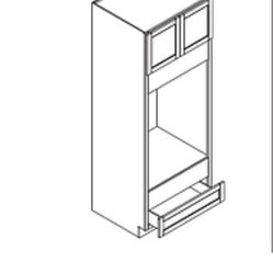 OVEN CABINETS By J&K.  NEW IN FLAT BOX.  Over 65% Off