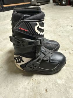 Motocross racing boots