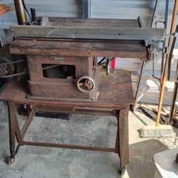 vintage Craftsman Table Bench Saw.
