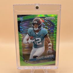 2025 Travis Hunter Green Pulsar Prizm Rookie Card🔥