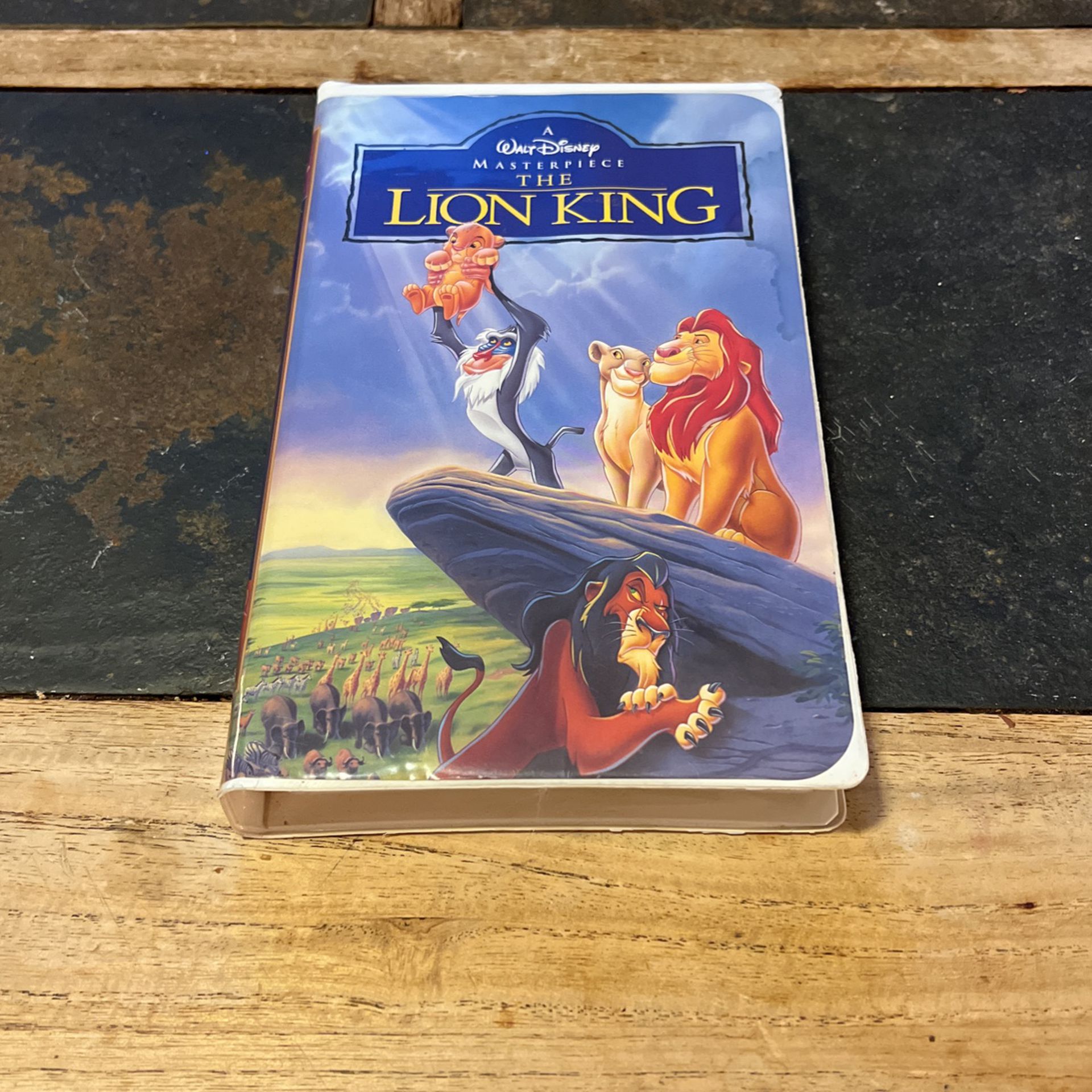 The Lion King Disney VHS tested
