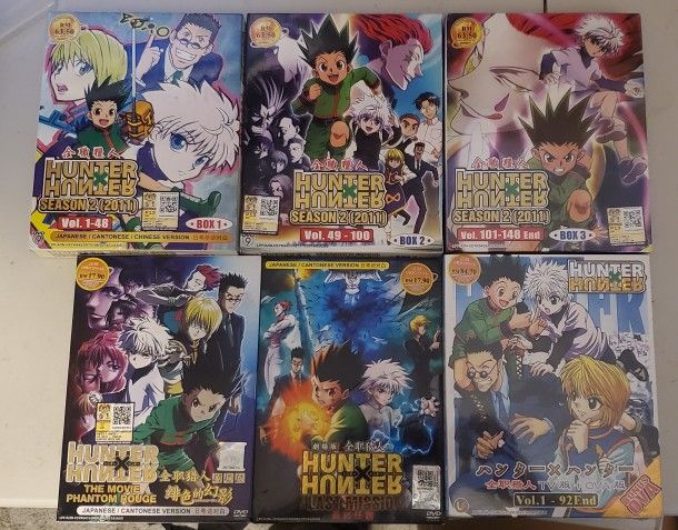 Hunter X Hunter 2011 Complete Series + 2 Movies