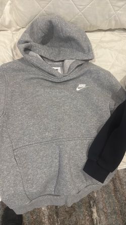 2 kids Nike hoodies large