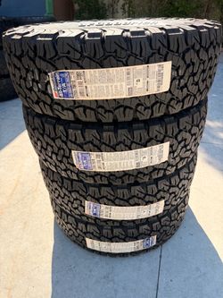LT 265/75r16 Bfgoodrich ko2 tires nuevas con 65,000 millas de garantía las 4