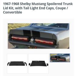 67-68 mustang trunk