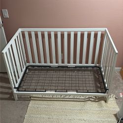 Crib With Mattress 